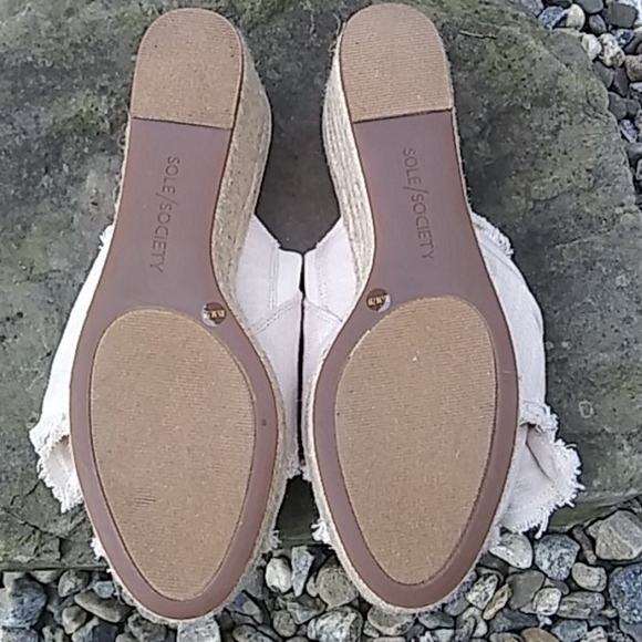 Sole Society "CARIMA1" Jute Wedge Espadrille - Picture 10 of 12